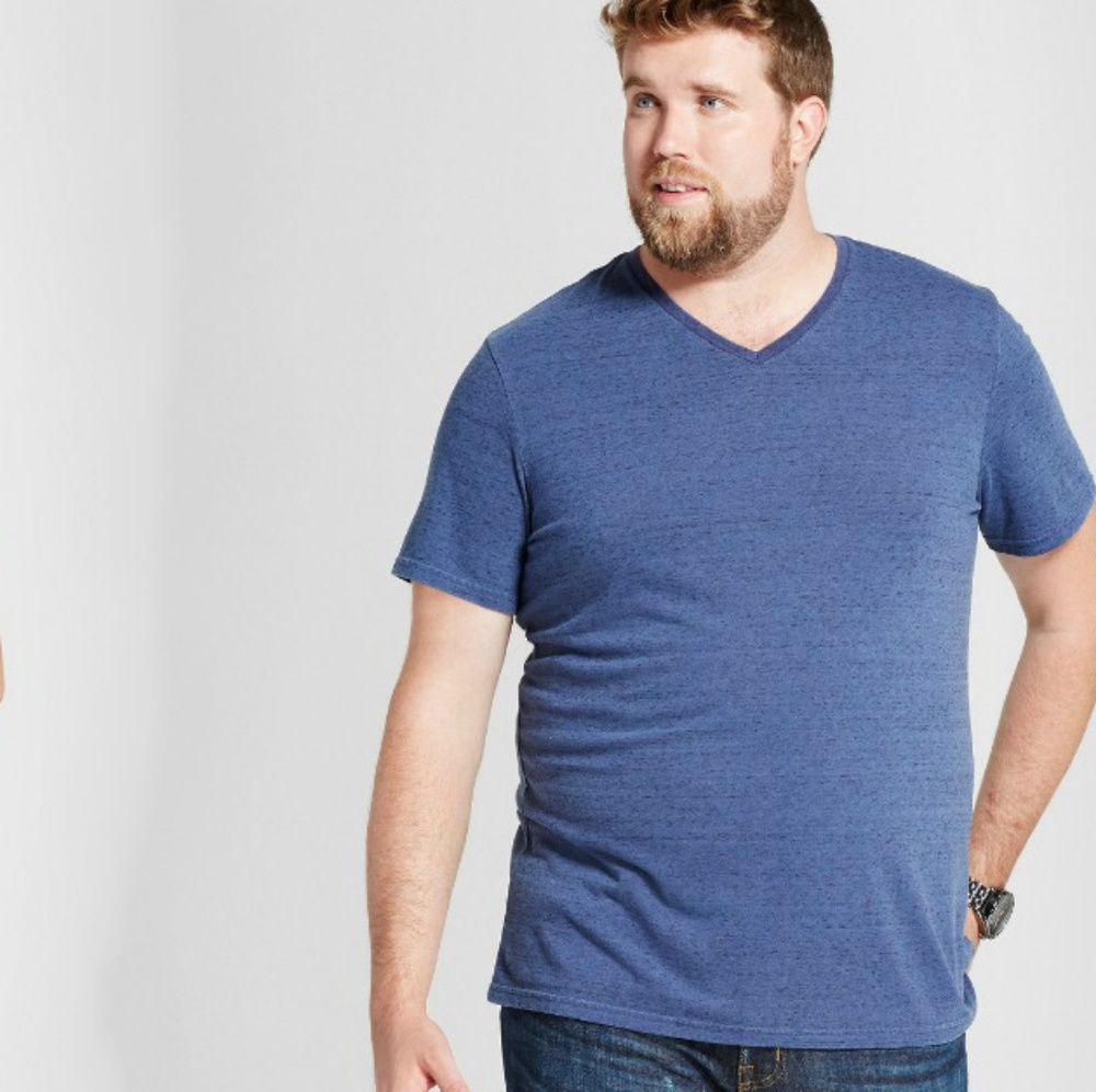 Mens light blue  short sleeve t shirt